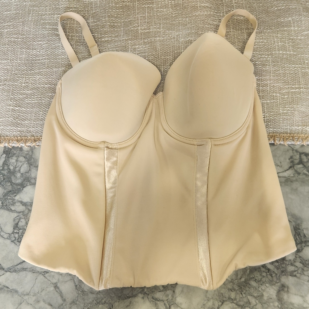 Flexees Beige Bustier Bra
